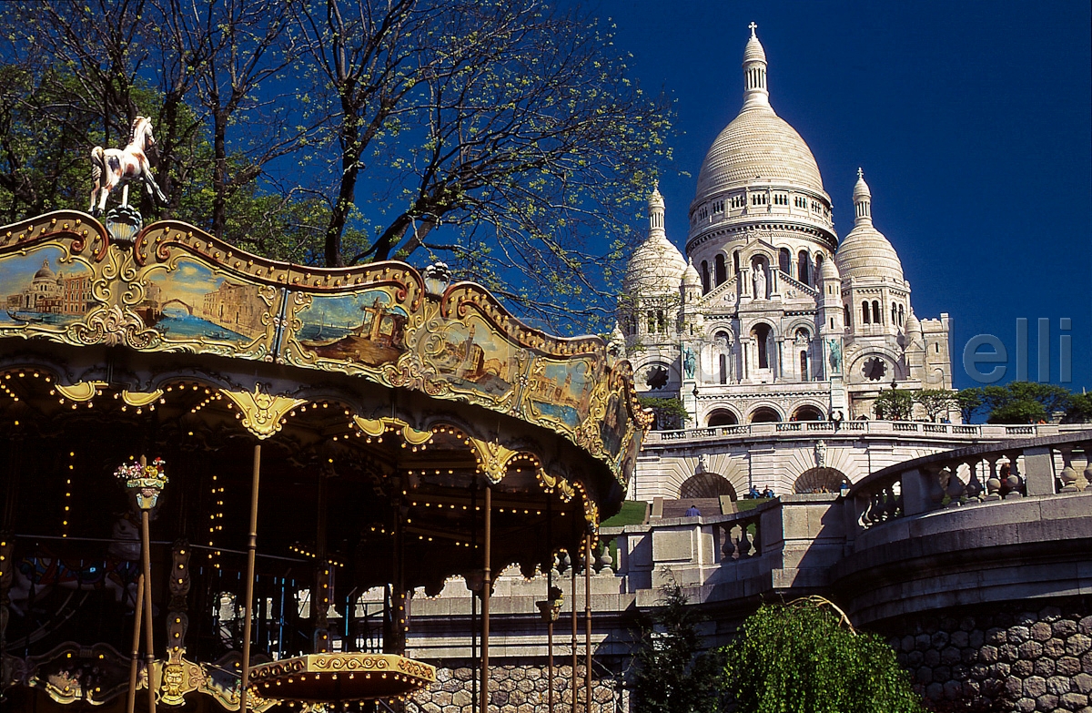Sacre Coeur's Basilica, Paris, France
 (cod:Paris 14)